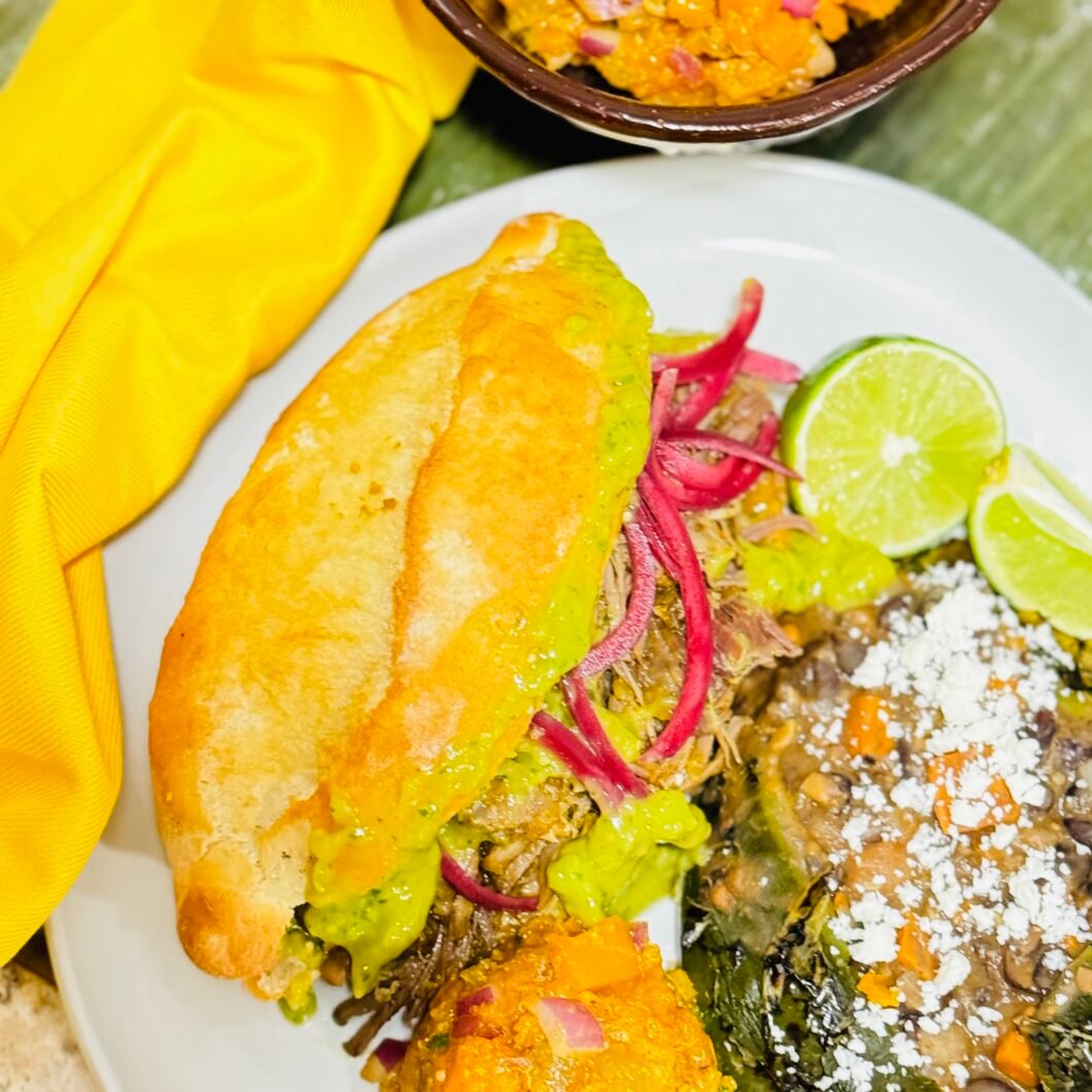 Cochinita Pibil on Bolillo