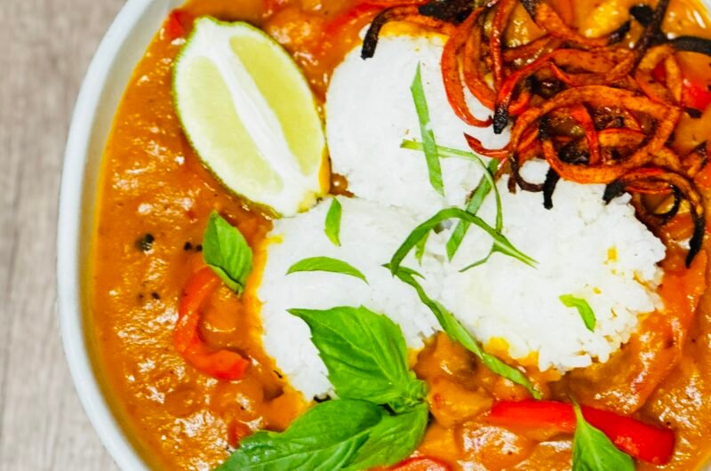 Kabocha Pumpkin Chicken Curry